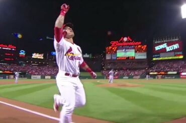 @ thewongone808 sort de la scène à droite, grave le nom dans @cardinals #postseason histor ...