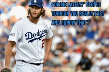 En repos, Clayton Kershaw connaît, pour le meilleur ou pour le pire, sa saison remarquable ...