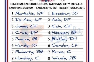 @Kcroyals peut-il prendre l'avantage 3-0 #ALCS? Le troisième match débute à 20 heures, heure de l'Est, sur TBS ....