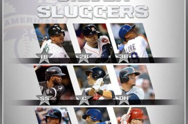 Vos gagnants de la ligue américaine #SilverSlugger Award ....