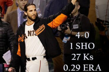 Ce n’est pas une faute de frappe: la carrière de # MadBum #WorldSeries ERA est de 0,29. Meilleur de l'histoire de @MLB (25 ...