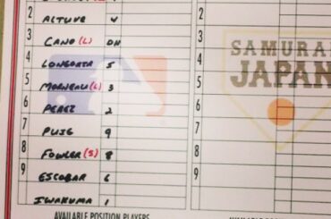 Les @MLB All-Stars dévoilent cette formation contre Samurai Japan. #JapanSeries Game 2 be ...