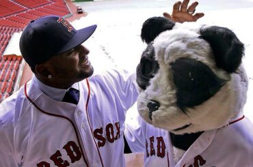 Je parie que vous ne saviez pas que vous aviez deux pandas - hein, Boston? #Cuisinère chaude...
