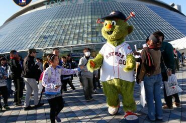 Ce n’est pas une fête jusqu’à ce que Orbit apparaisse. #JapanSeries ...