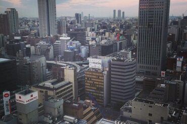 La vue de @ robinsoncano sur Osaka. #JapanSeries ...