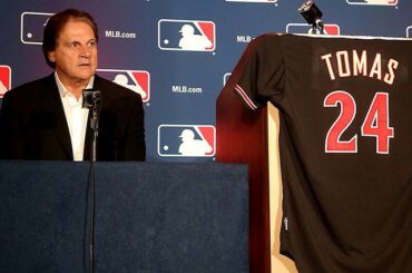 @dbacks L'officier en chef du baseball Tony La Russa parle de la signature de Yasmany Tomas. #W ...