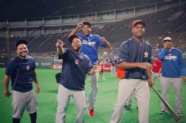 @MLB All-Stars sont tous souriants dans le jeu 5. #JapanSeries ...