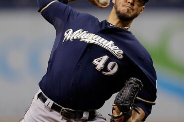 @rangers acquiert RHP Yovani Gallardo et de l'argent de @brewers pour 3 prospects. #Ho ...