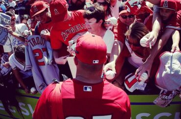 ... Où les fans affluent instinctivement vers la truite de Tempe, en Arizona. #SpringTr ...