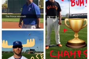 Suivez 'MLB' sur Snapchat, nous sommes en forme de mi-saison. #MLBsn Bourgogne #BaseballBegins ...