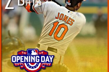 Deux jours avant #OpeningDay. DEUX JOURS....