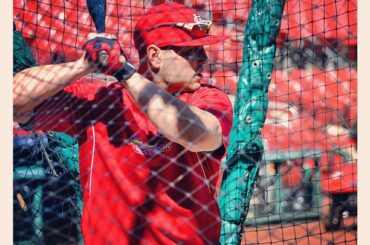 Matt Holliday se prépare pour le #NLDS Game 2. #postseason ...