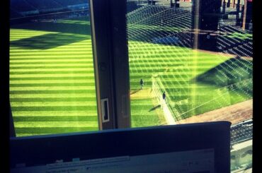 Super vue pour une réunion. #whitesox #mlb ...