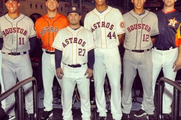 #Astros dévoile ses nouveaux uniformes ....