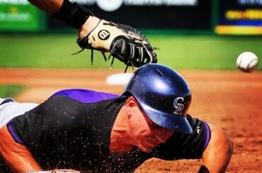 Attention à la saleté qui vole. #springtraining #sfgiants #rockies ...