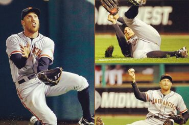 Pence est le chasseur. #SFGiants #NLCS ...