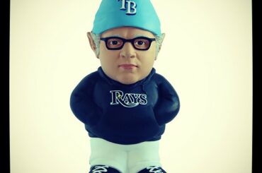 Joe Maddon sous forme de gnome est l’un des cadeaux #Rays cette saison ....