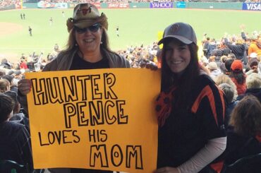 #HunterPenceSigns sont de retour. Maintenant, tout ce dont nous avons besoin, c'est @hunterpence! #AllStarMom ...