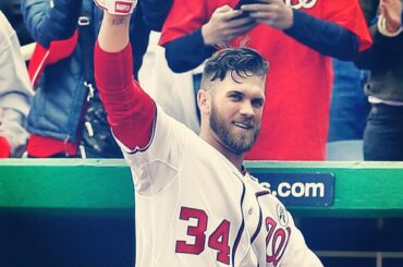 Pour Bryce Harper, un #Ouverture pour les âges ....