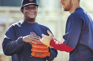 Pedro est de retour chez lui avec #RedSox. #Entraînement de printemps...