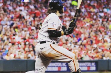 Brandon Crawford montre le pouvoir. #ASGWorthy? MLB.com/Vote ...