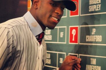 Mettez ça sur le tableau, Tim Anderson. Vous êtes un whitesox. #mlbdraft ...