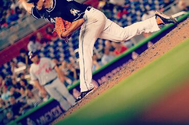 Un seul joueur a un ERA inférieur à @Marlins rookie @ josedfez16. #Goujon...