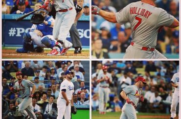 Matt Holliday a une énorme équipe de RH devant les cardinaux dans le quatrième match. #NLCS ...