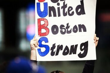 Les fans de #Cubs restent forts avec Boston ....