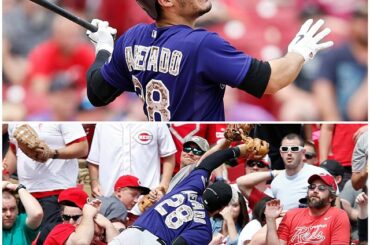 Chauve-souris dangereuse et un gant SICK. Nolan Arenado est-il #ASGWorthy? MLB.com/vote ...
