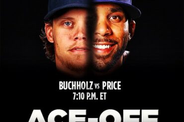 Clay Buchholz revient pour une baleine d'un match d'ouverture de AL East vs David Price. #AceOff ...