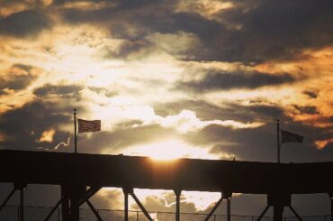 Coucher de soleil incroyable à Citi Field. #Mets ...