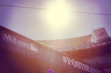 Belle journée à LA. #NLCS ...