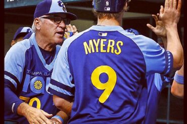 L'équipe la plus chaude du baseball? Ce serait les #Rays, un 13-2 cool en Juillet ....