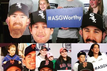 Pour qui votez-vous? Ces fans chanceux de @mlb ont montré la fierté et la ...
