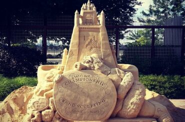 #Phillies sandcastle. Espérons que personne n'éternue ...
