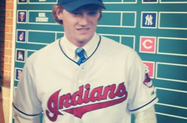 Rouler la tribu! Choix global # 5 de #MLBDraft Clint Frazier est officiellement membre ...