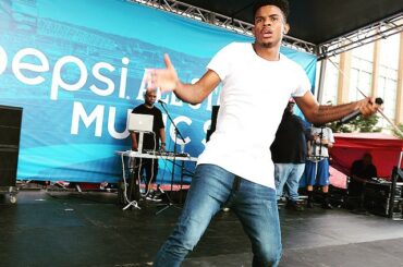 @ trevorjackson5 place la partie dans la fête de bloc @Pepsi. #PepsiMusicSeries ...
