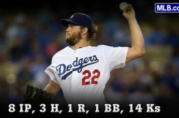 Jour différent, même dominant Clayton Kershaw. #Couvre-feu...