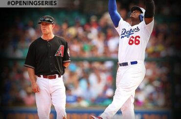 Déclaration d'ouverture: Les Dodgers prennent #OpeningSeries derrière Ryu, Puig et Gordon ....