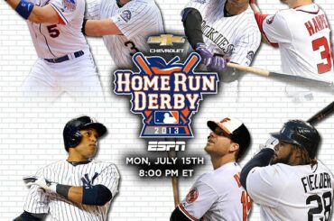 Champ Chevrolet #HRDerby 2013: Wright, Harper, CarGo, Cuddyer, Cano, Davis, Fiel ...