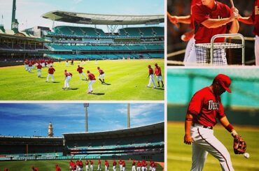 Les D-backs se préparent pour #OpeningSeries en Australie ....