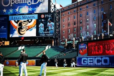 Une belle journée à Camden Yards. #jour d'ouverture...