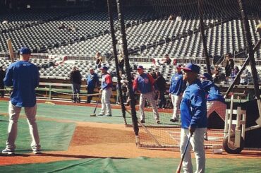 Les @cubs prennent BP à Pittsburgh. #jour d'ouverture...