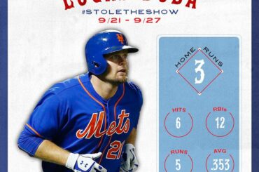 Lucas Duda #StoleTheShow et a aidé les @Mets à remporter leur premier titre NL East ...