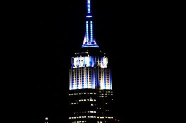 #Repost @yankees: Le @empirestatebldg brillera à #Yankees ce soir ...