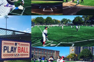 De K.C. dans le Queens, nous jouons au ballon! #PlayBall (Via @playball) ...