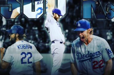 Le premier lanceur avec 300 retraits sur des prises au bâton depuis 2002: Clayton Edward Kershaw. #acesta ...