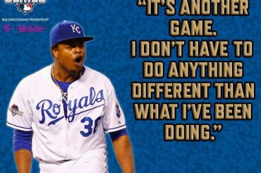 Edinson Volquez reste simple. #WSMediaDay ...