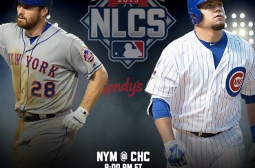 Les @Mets cherchent à monter 3-0, les @Cubs cherchent à faire chaud.
20 heures sur TBS. #NLCS ...